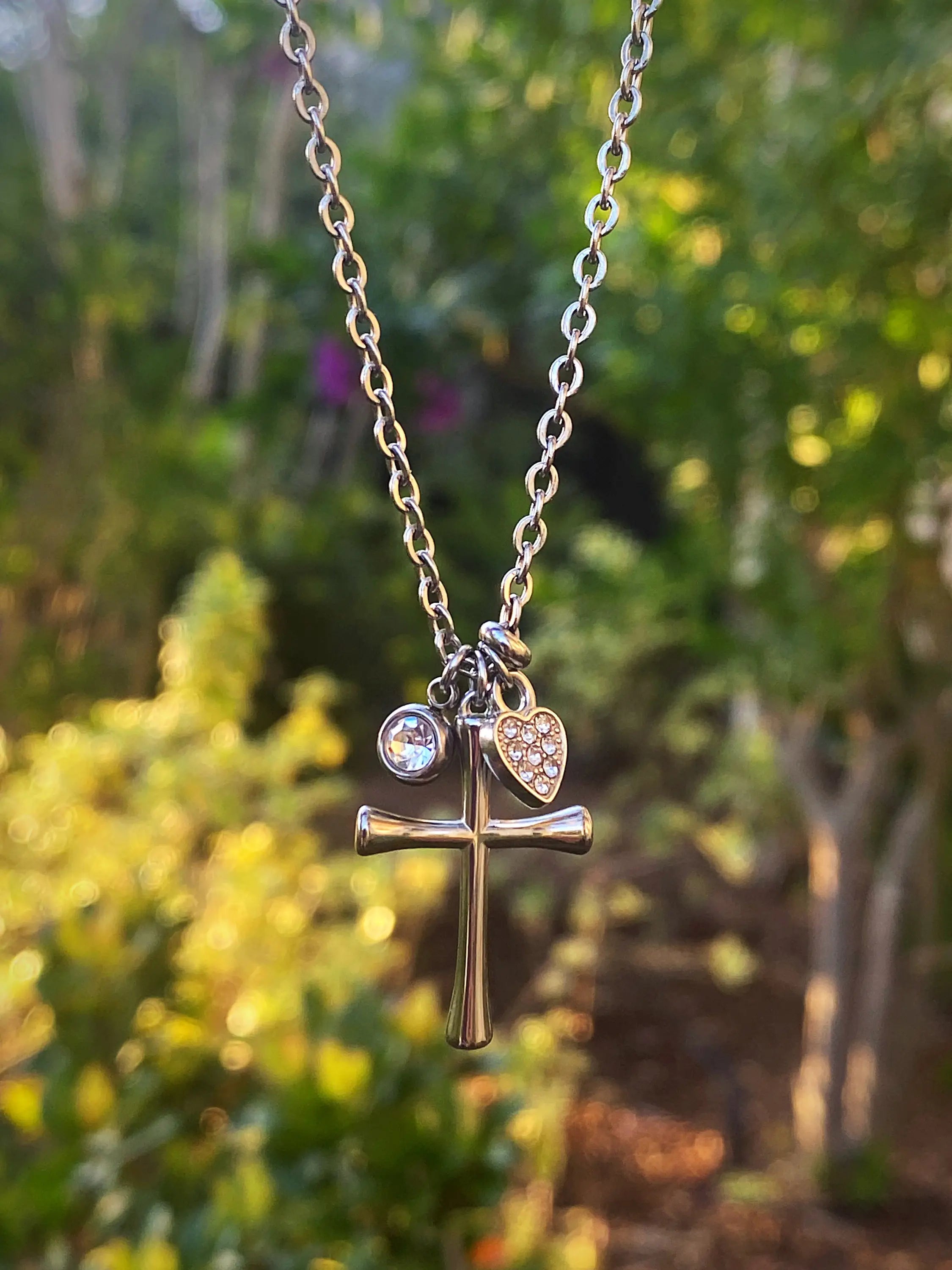 DAINTY CROSS NECKLACE