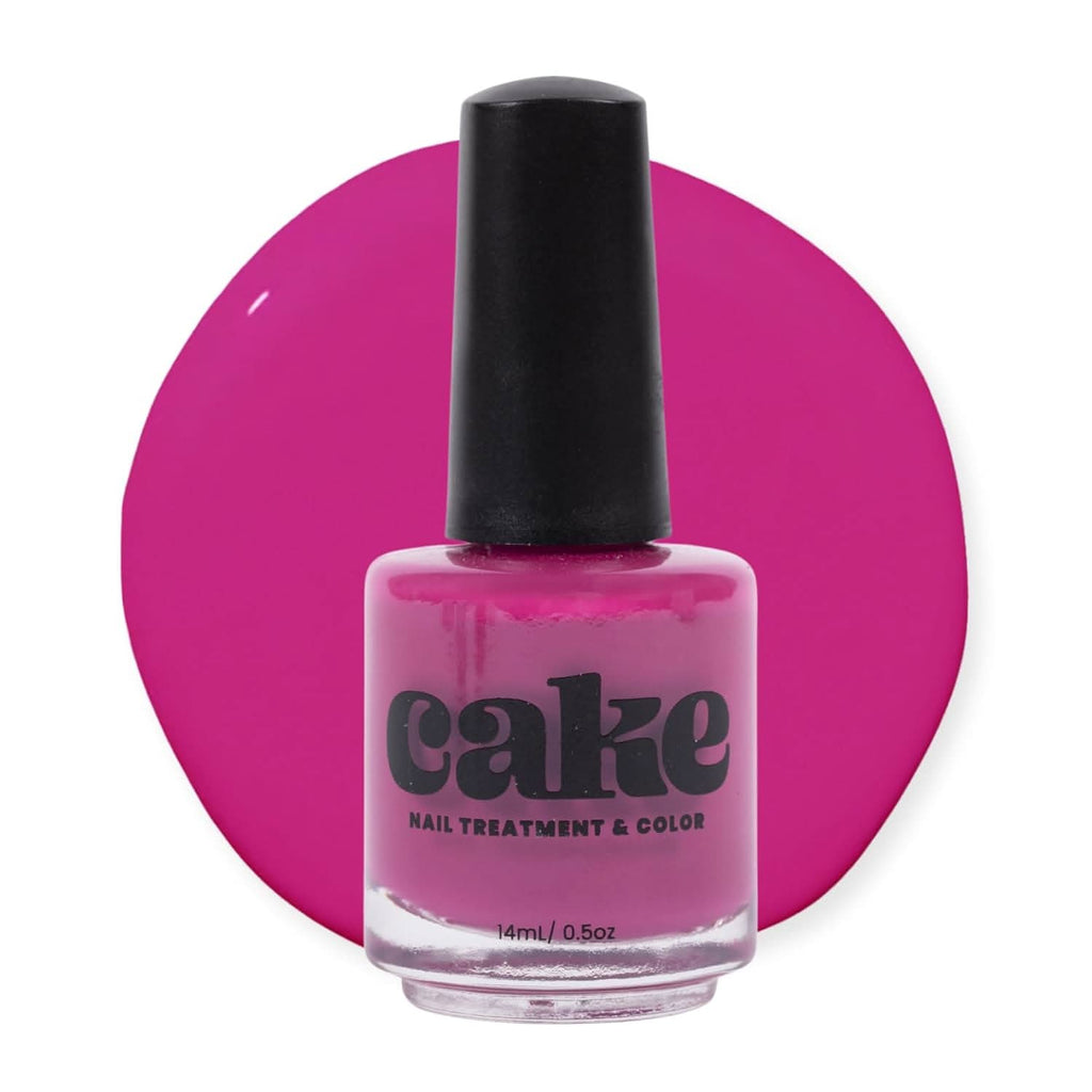 CAKE Nail Strengthening Polish - Berry Me