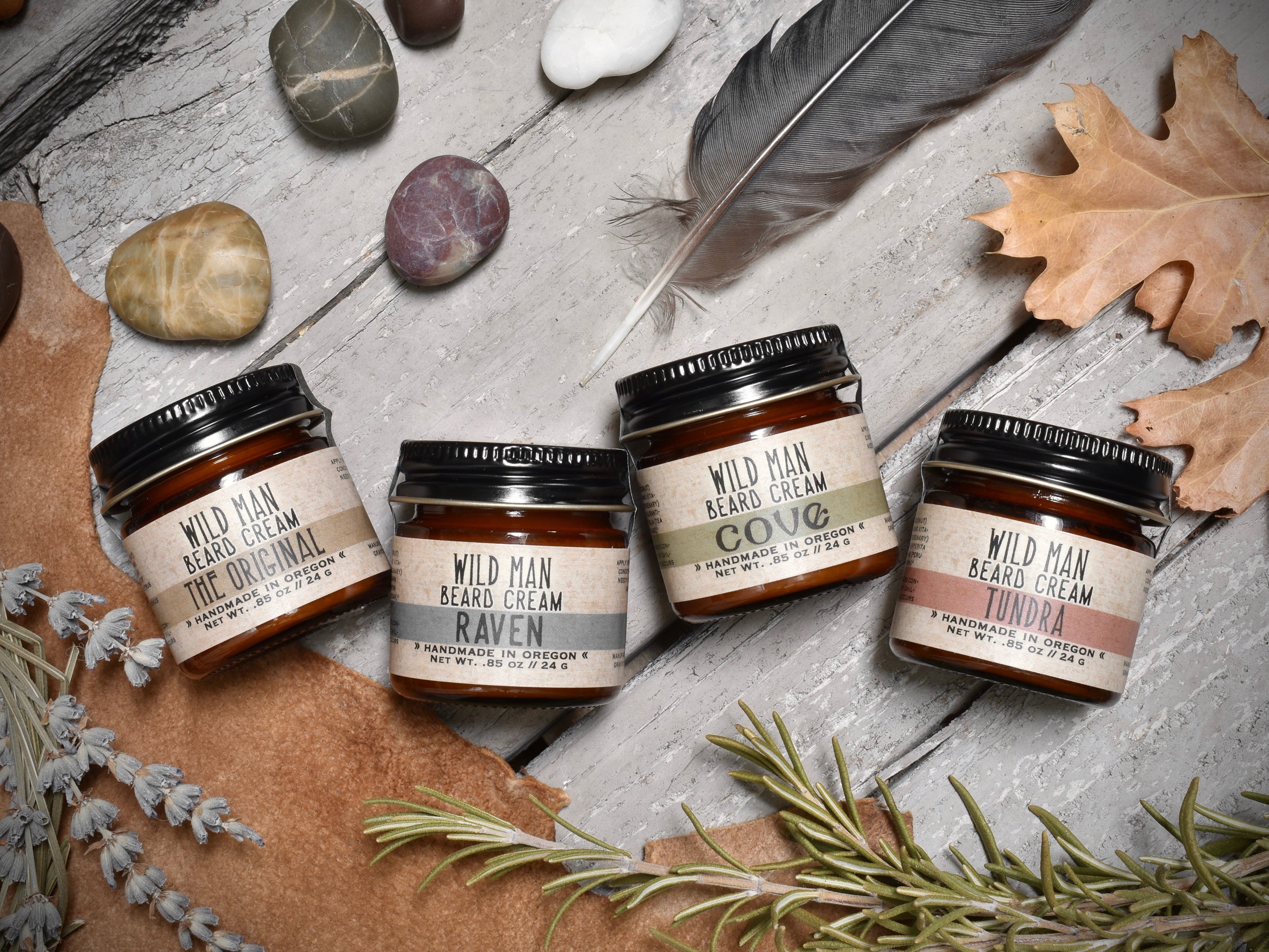 Wild Man Beard Cream - Sampler Pack
