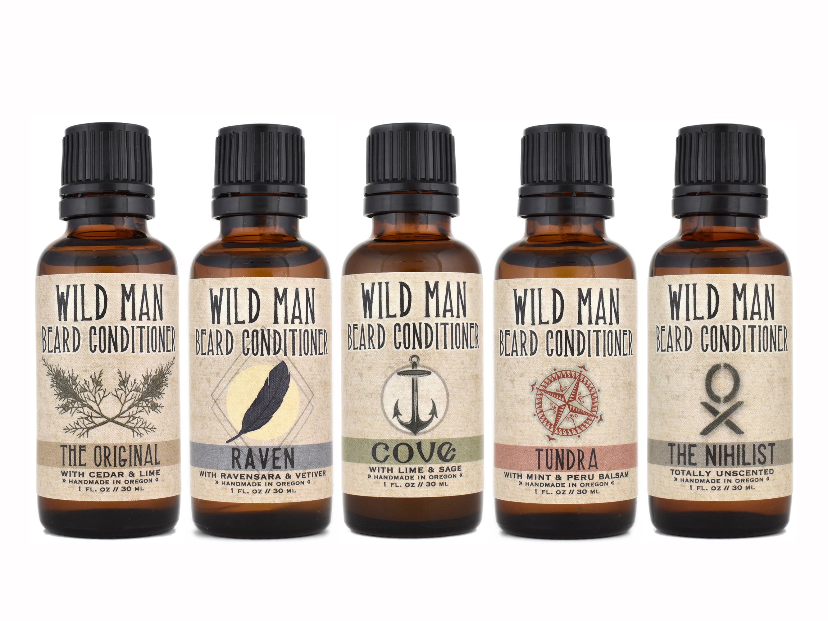 Wild Man Two-Piece Beard Grooming Gift Set