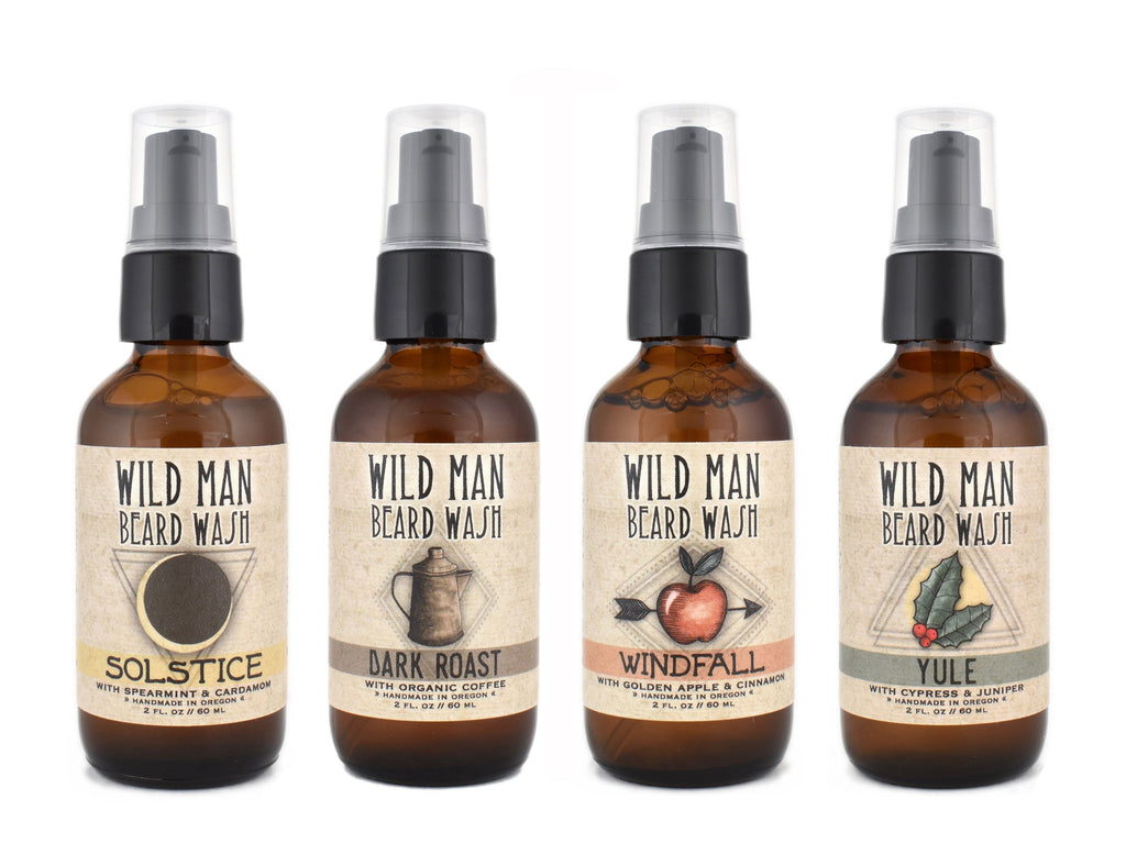 Wild Man Two-Piece Beard Grooming Gift Set