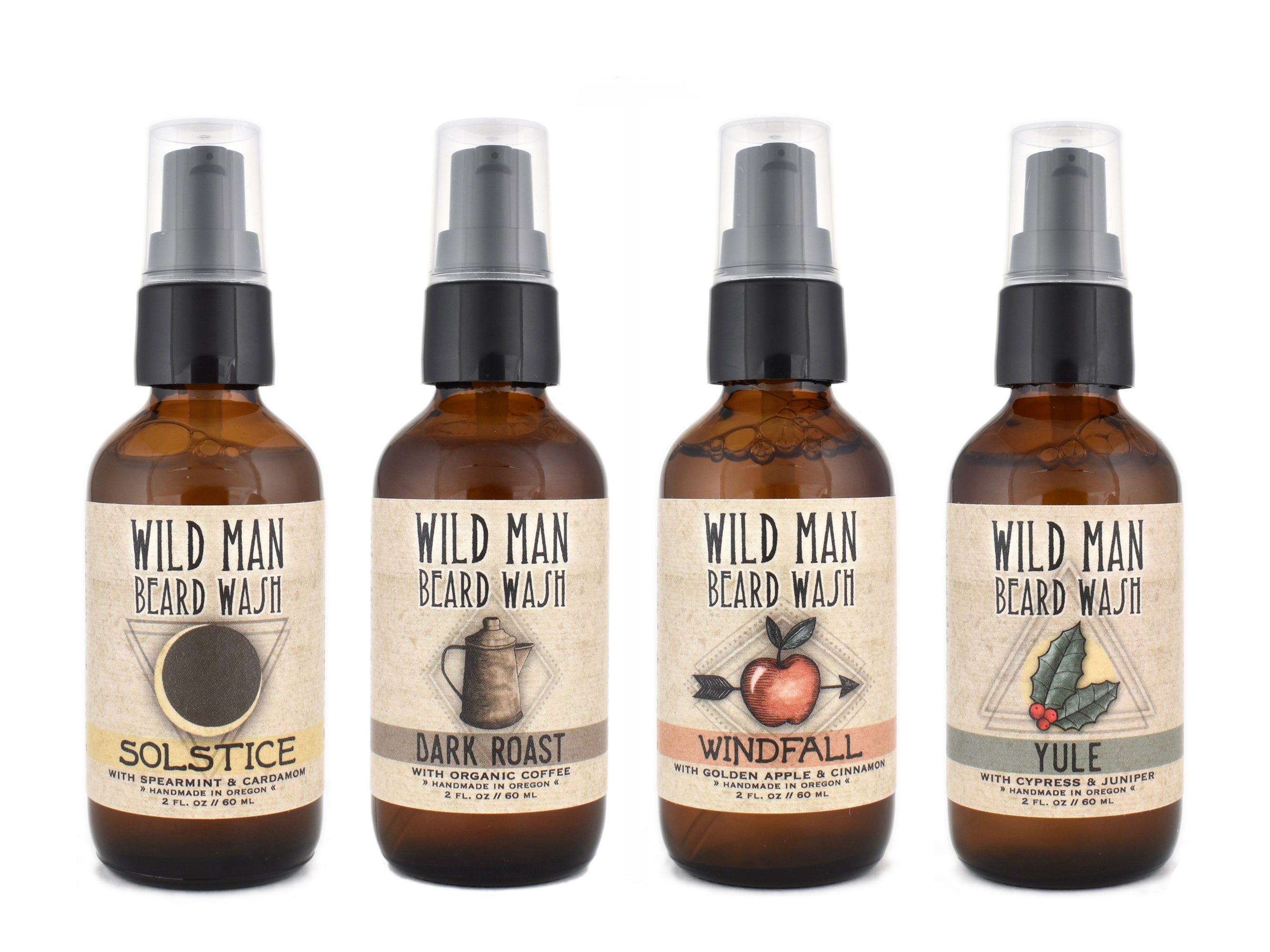 Wild Man Two-Piece Beard Grooming Gift Set