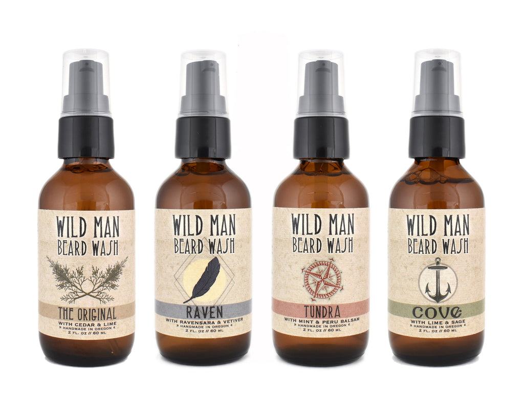 Wild Man Two-Piece Beard Grooming Gift Set