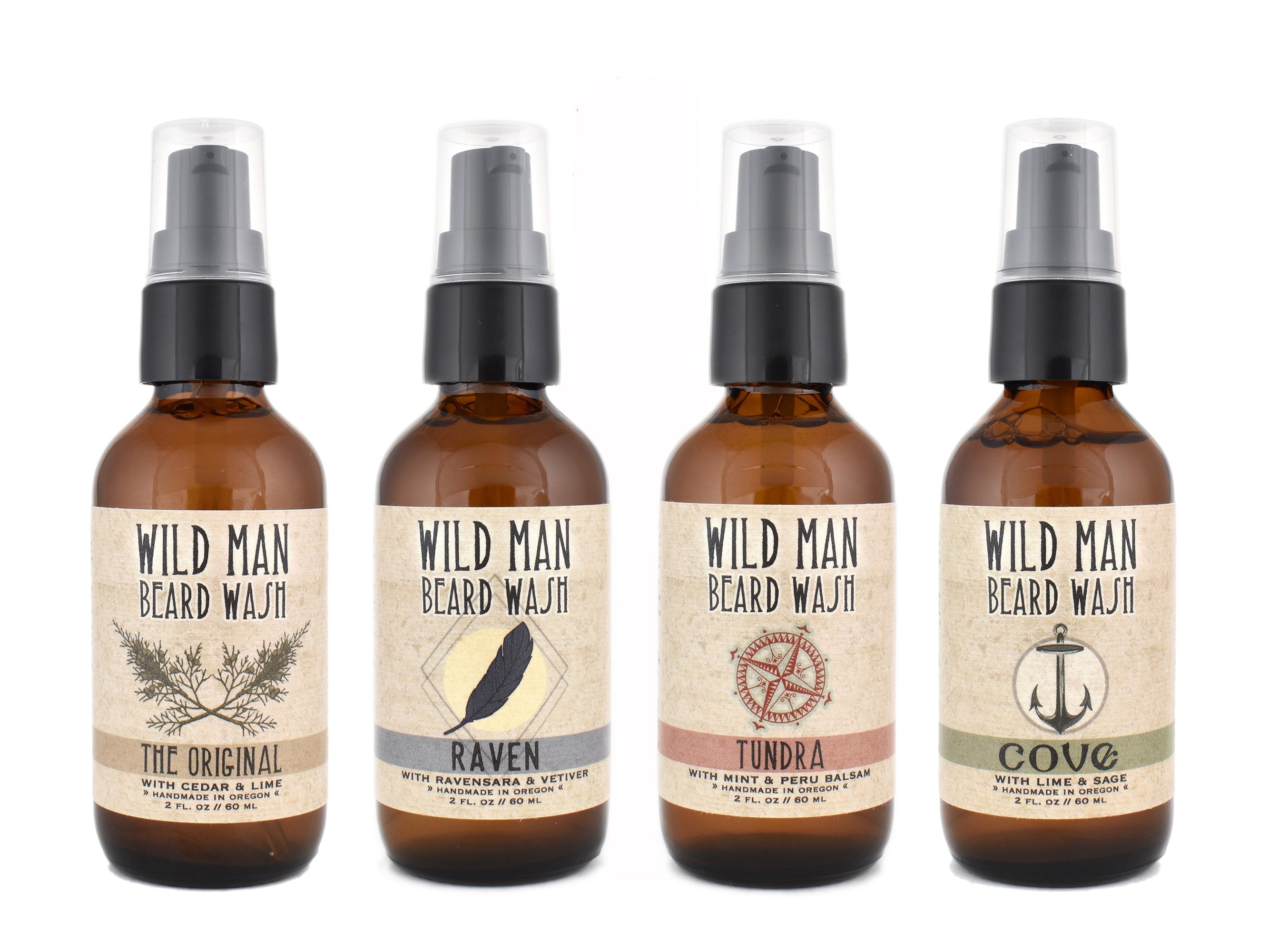 Wild Man Two-Piece Beard Grooming Gift Set