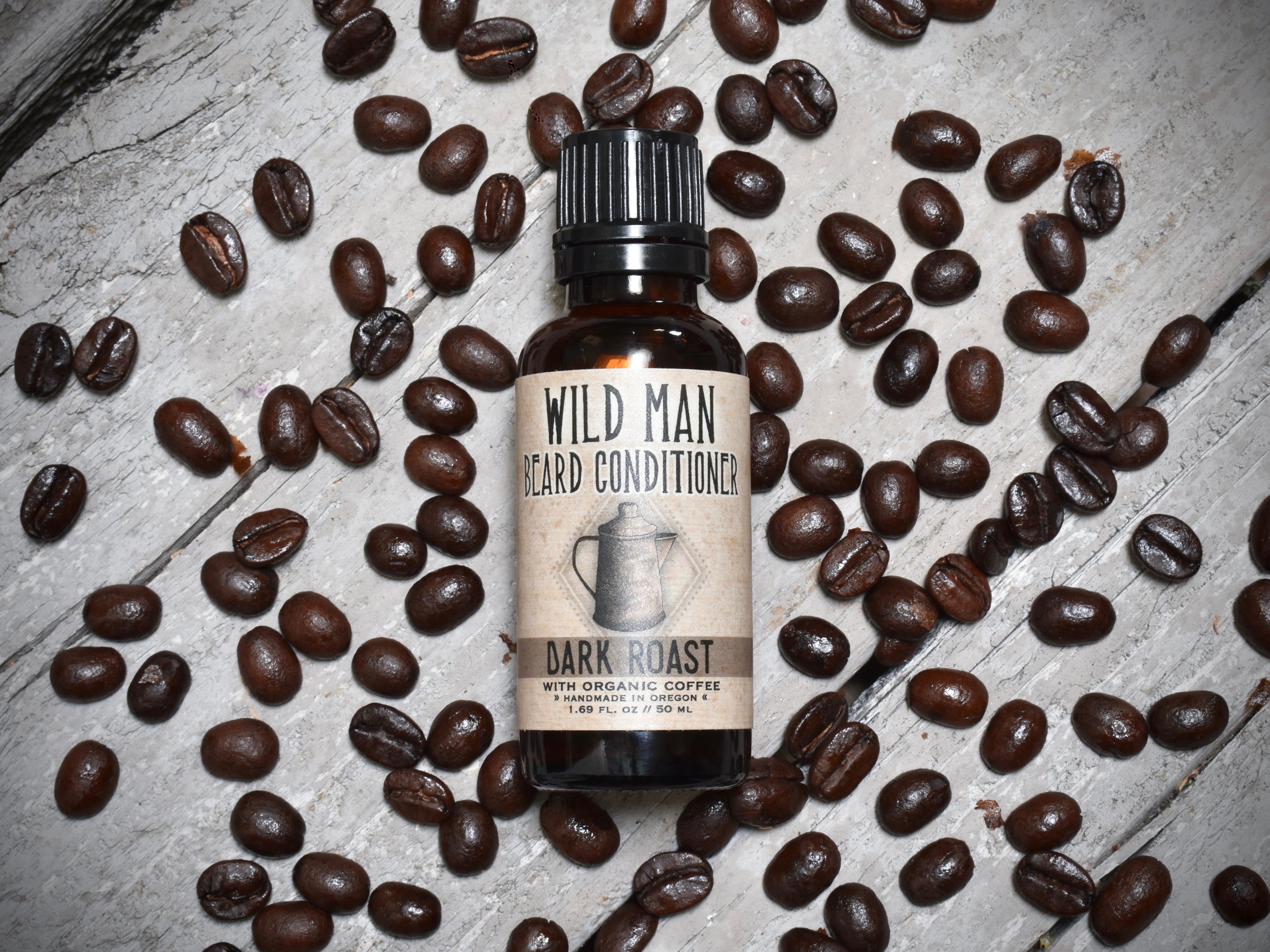 Wild Man Beard Oil Conditioner - Dark Roast