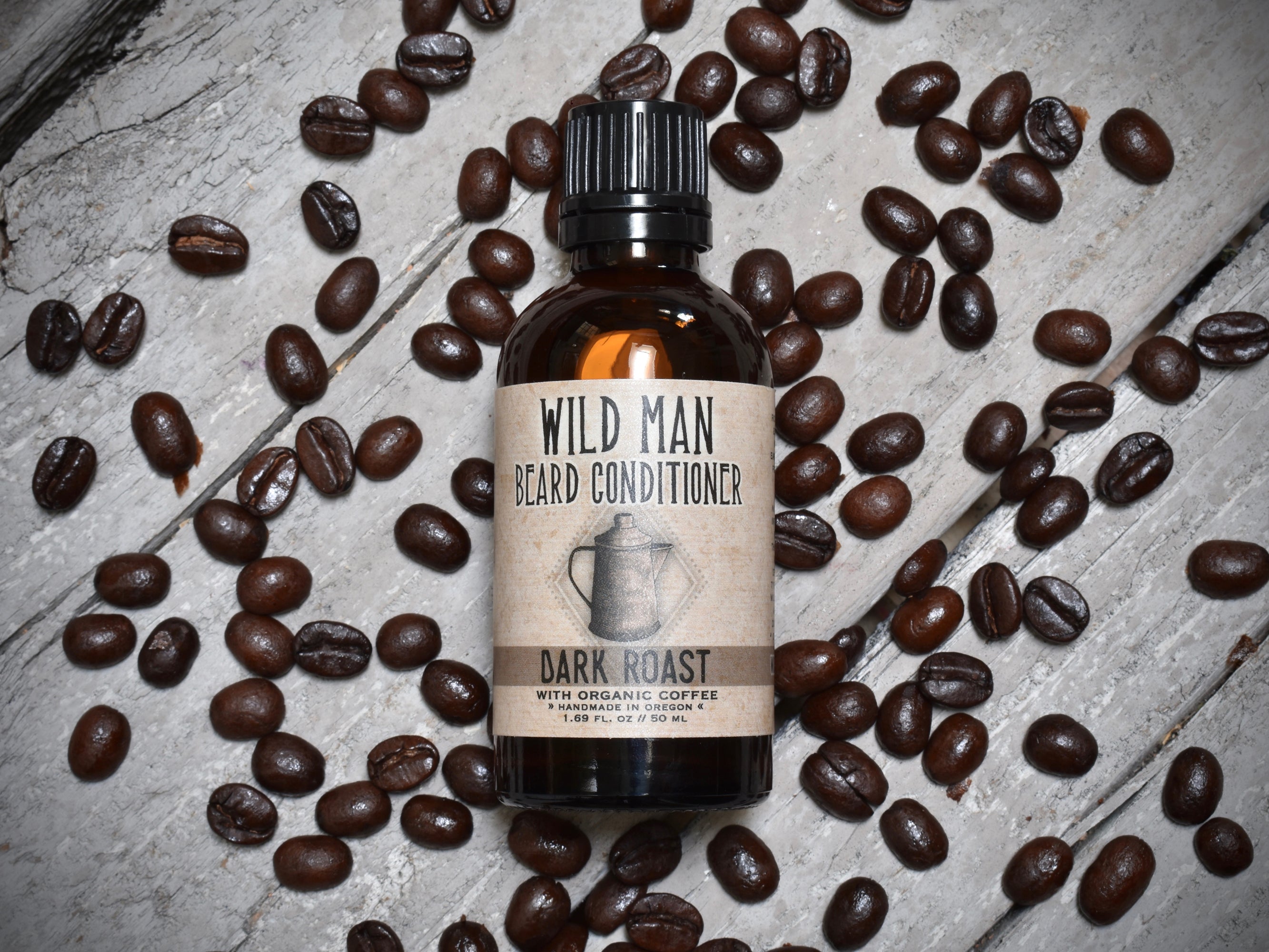 Wild Man Beard Oil Conditioner - Dark Roast