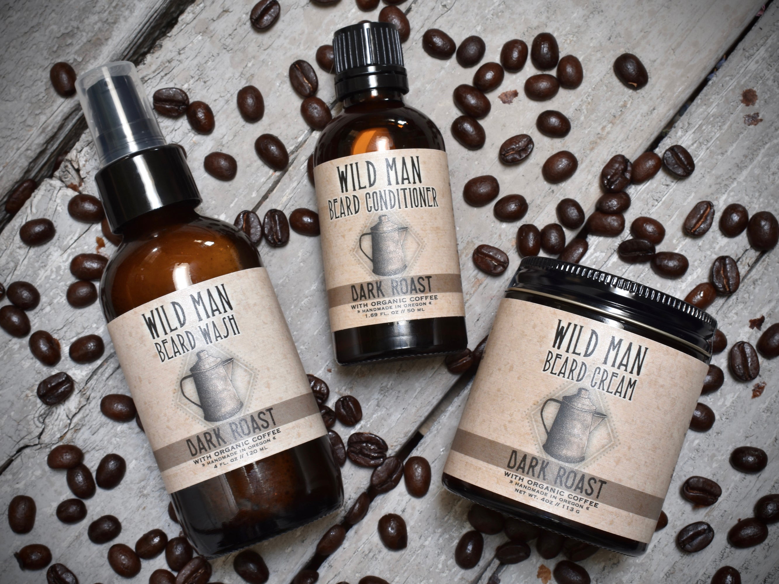 Wild Man - Full Size Beard Gift Set