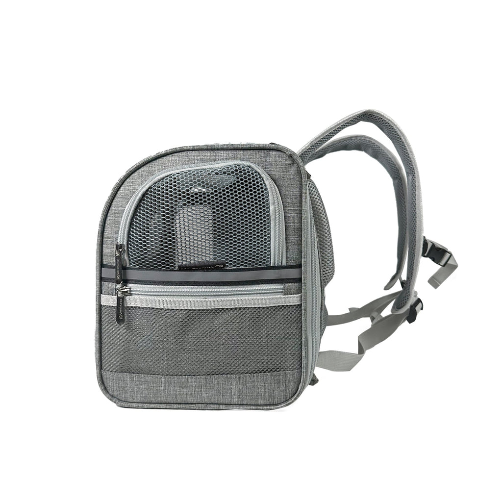 Mr. Peanut's Monterey Series Airline Compliant Horizontal Backpack Pet Carrier