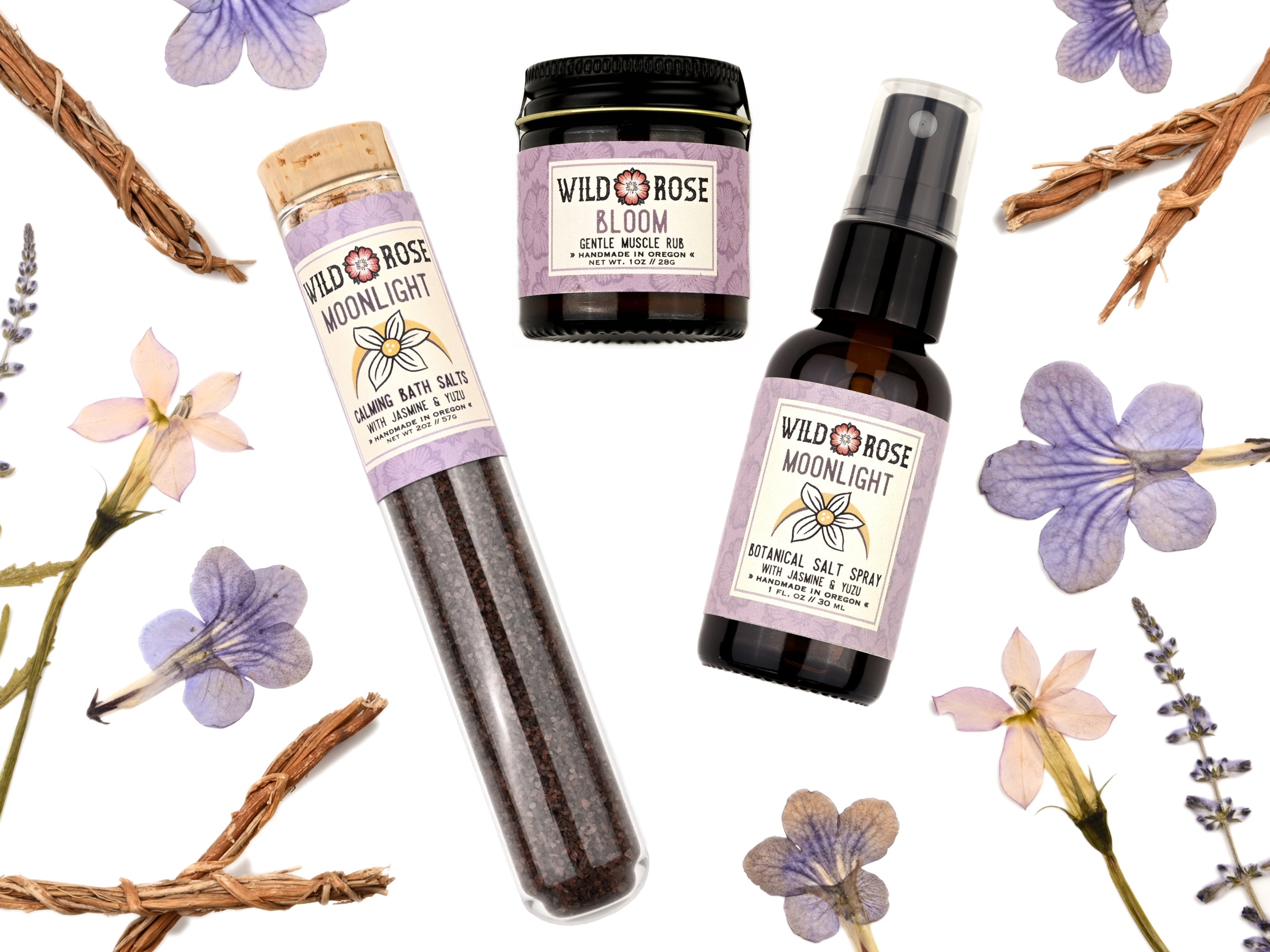 Moonlight + Bloom Spa Sampler Gift Set