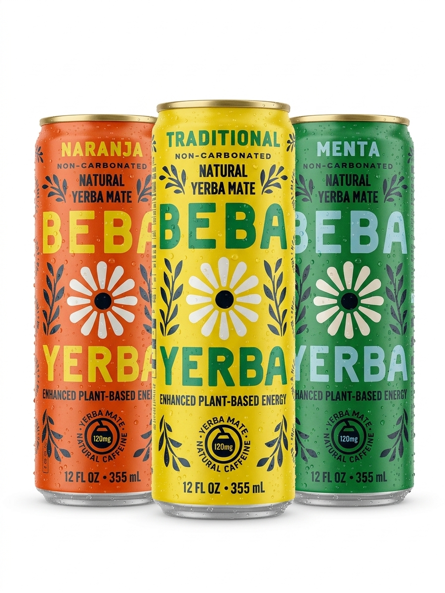 BEBA YERBA - TRADITIONAL FLAVOR (12 cans)