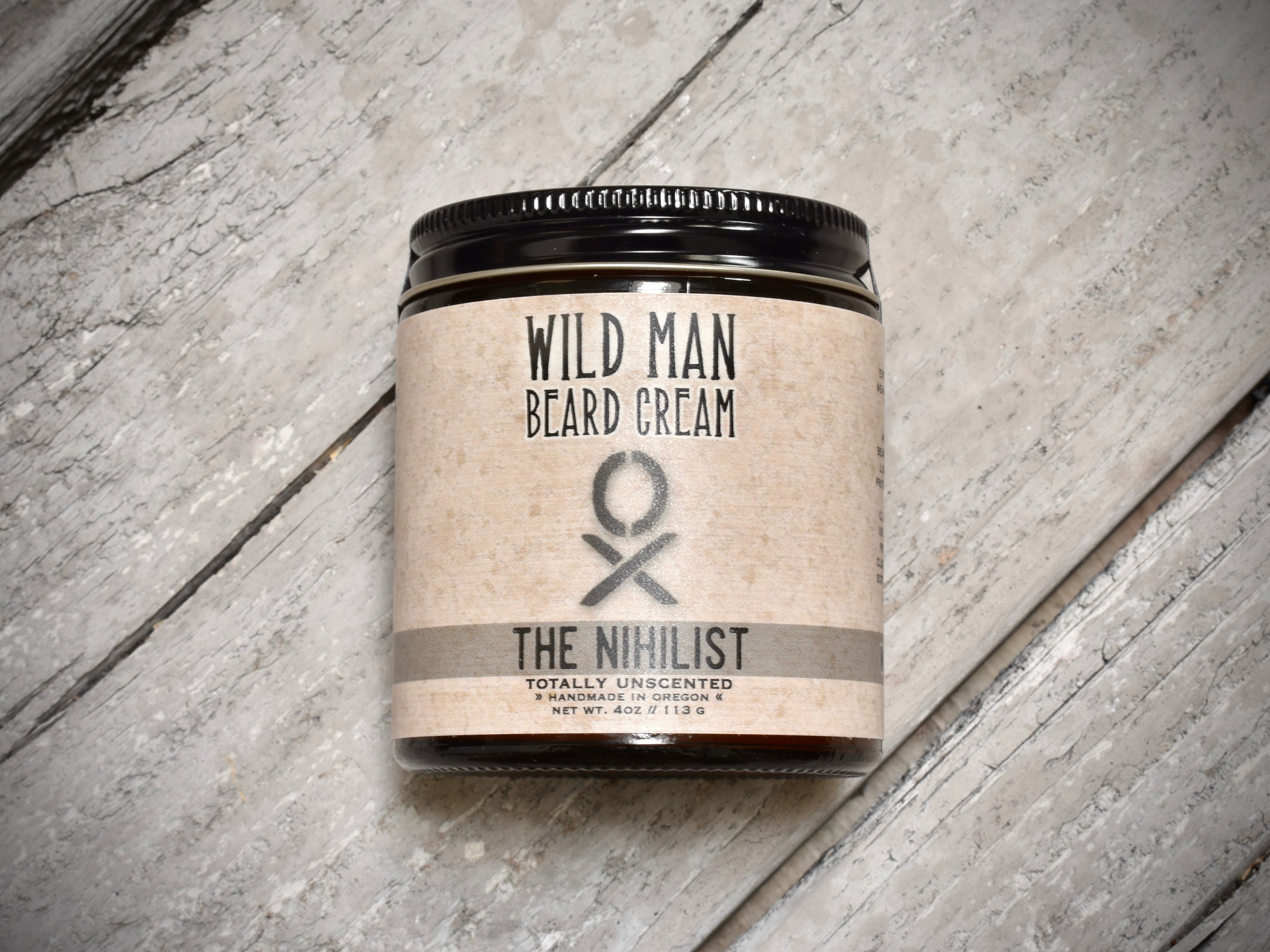 Wild Man Beard Cream - The Nihilist (unscented)