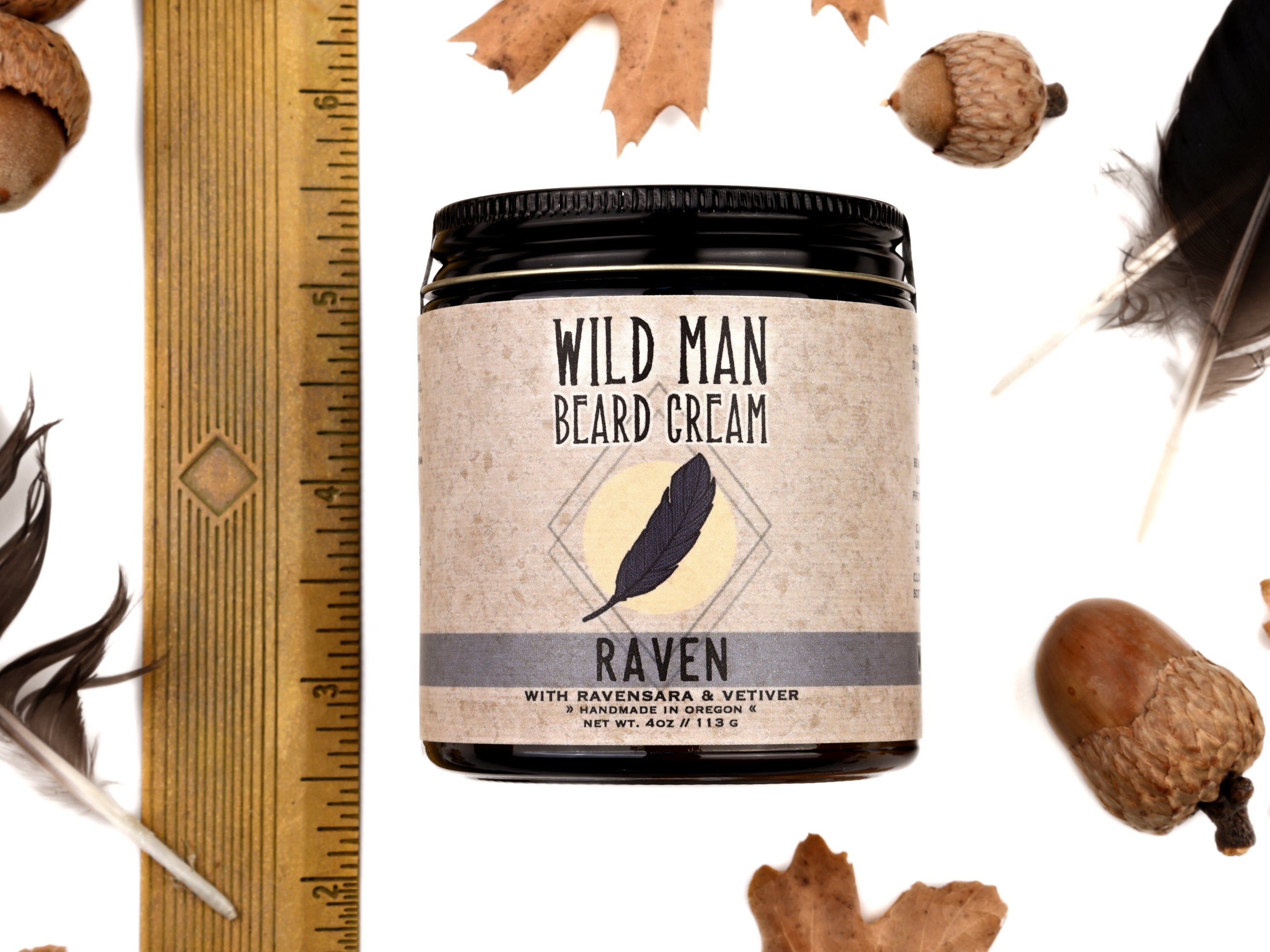 Wild Man Beard Cream - Raven
