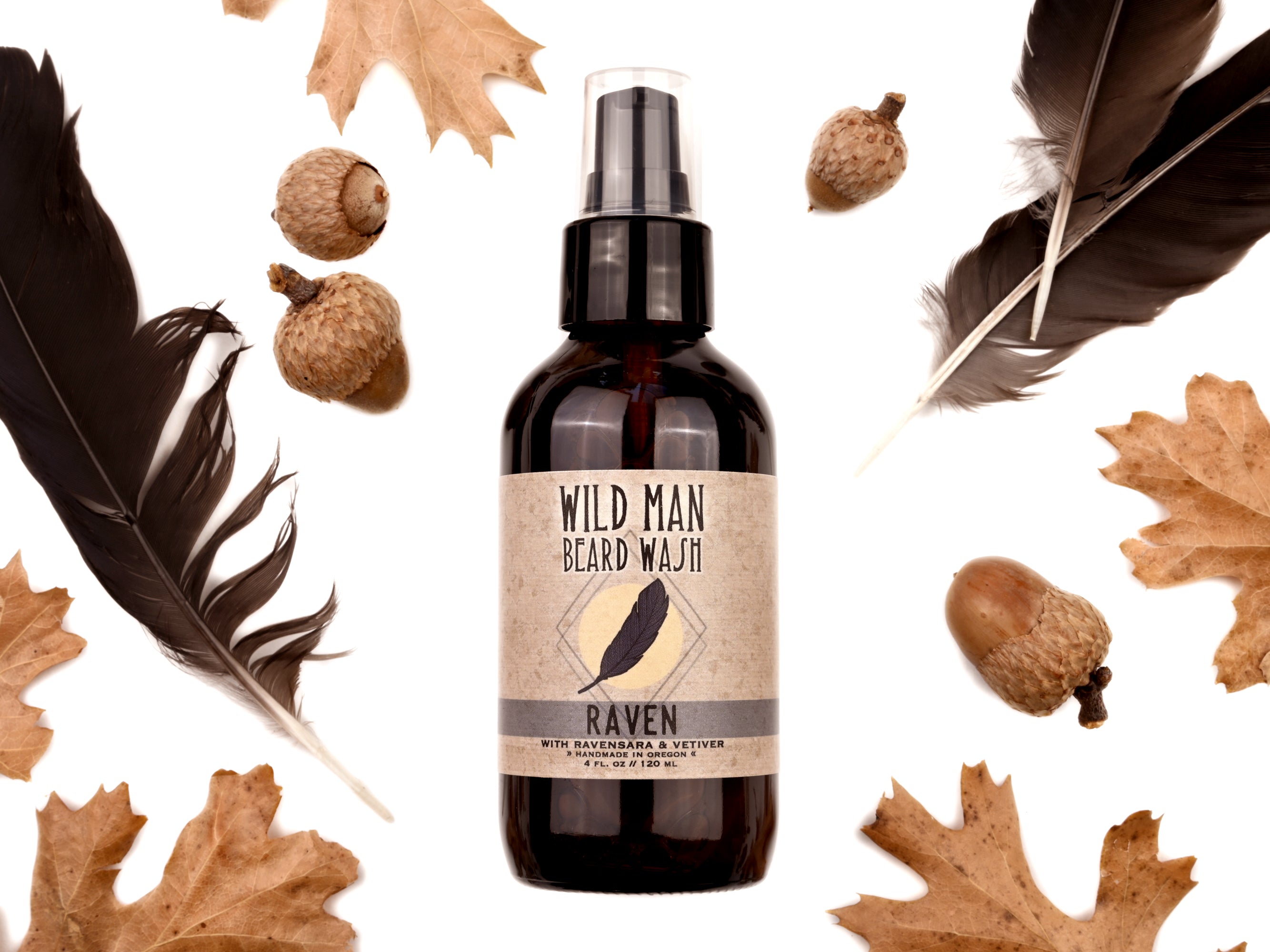 Wild Man Beard Wash - Raven