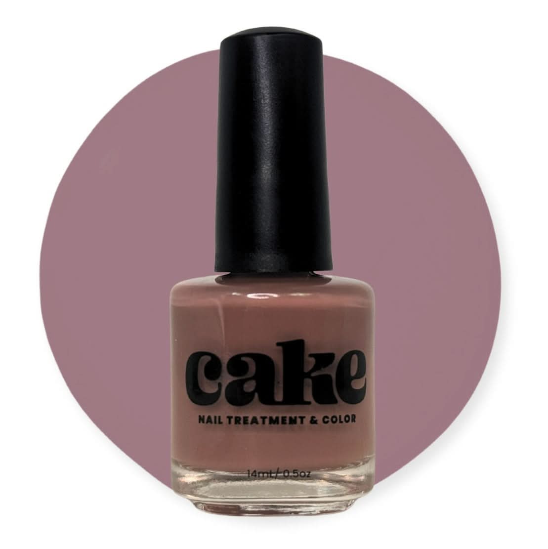 CAKE Nail Strengthening Polish - I Like to Mauve It