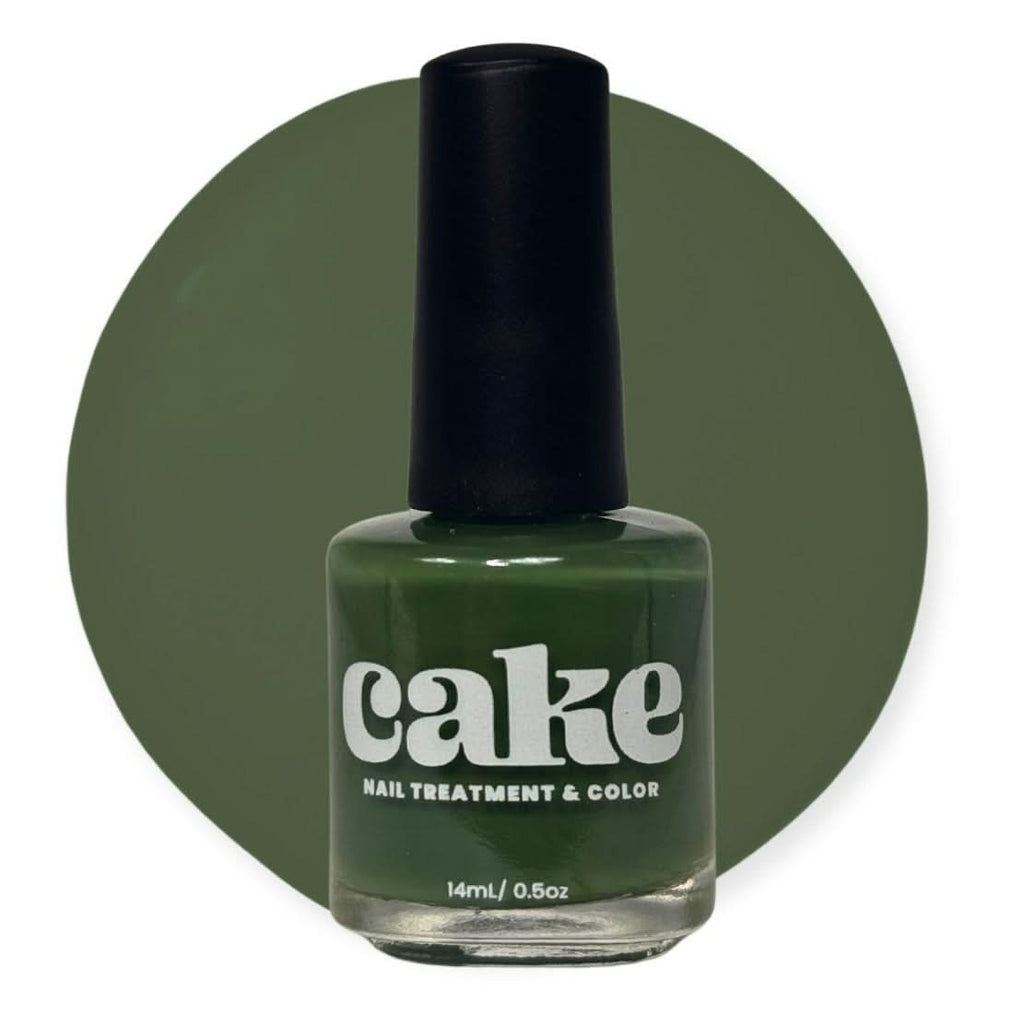 CAKE Nail Strengthening Polish - Olive You Lots