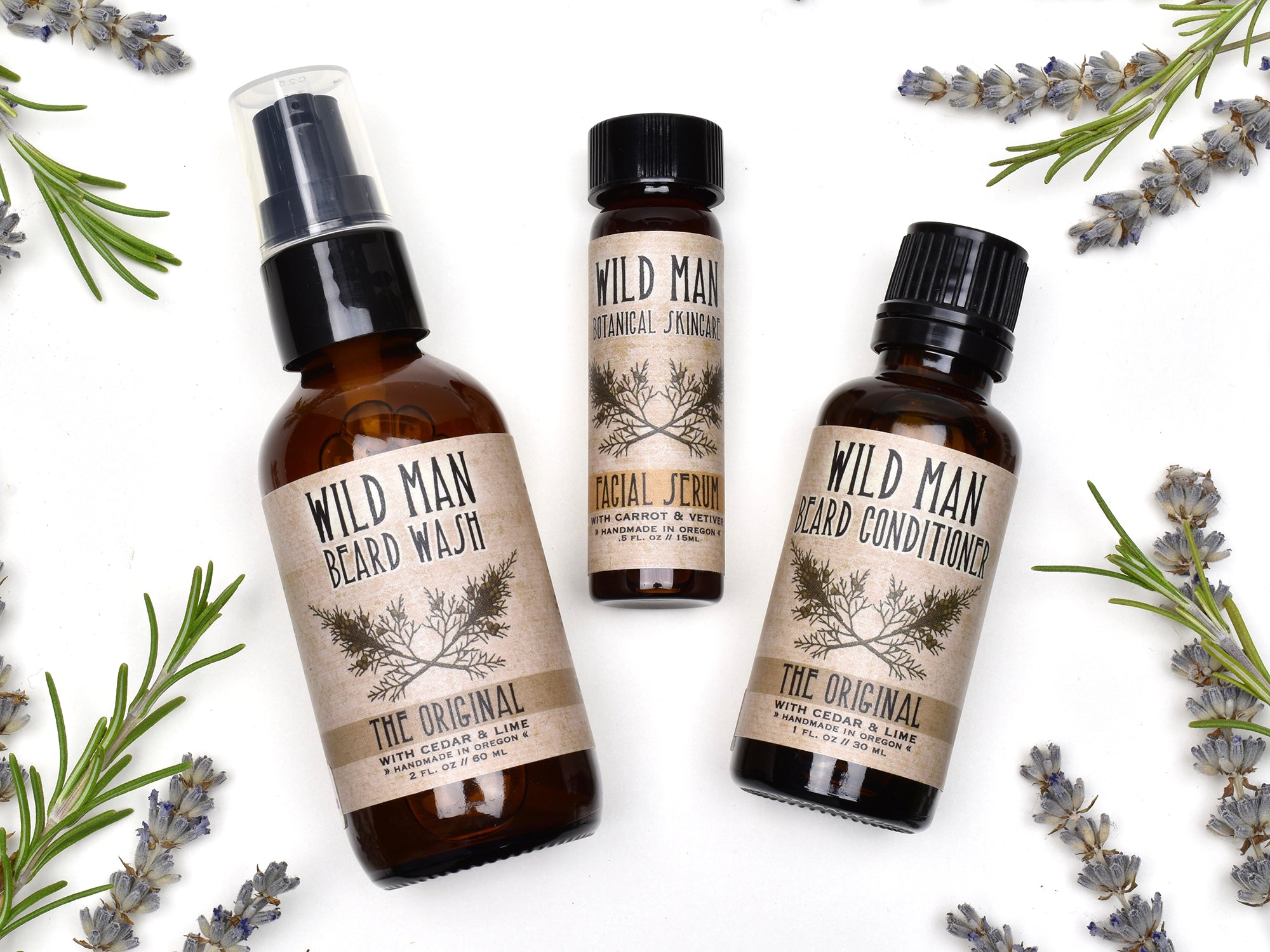Wild Man - Beard Gift Set with Facial Serum
